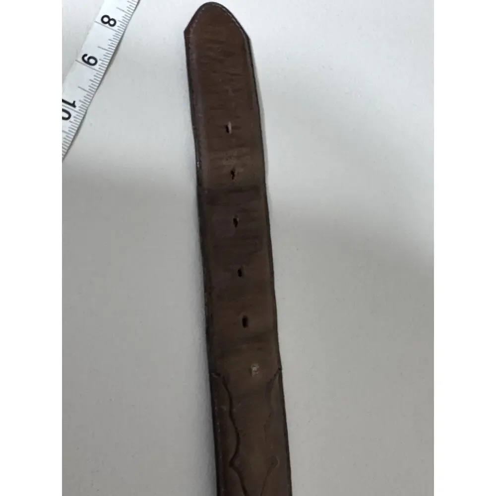 Justin Belt Men’s Size 34 Brown Top Grain Leather Style 172BY Made In USA